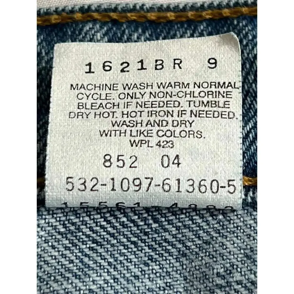 Levi's 560 Loose Fit Straight Leg Jeans Size 16 Cotton‎ Denim